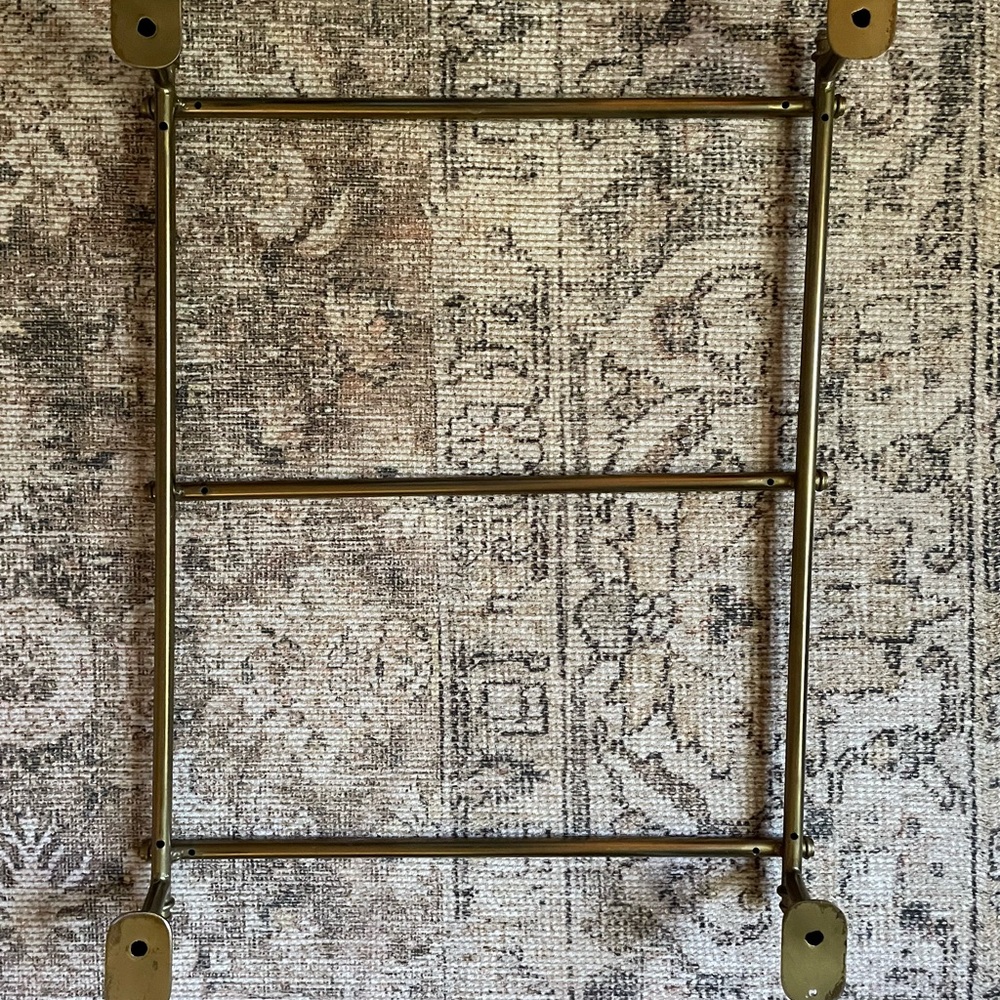 Hearth and Hand Brass Towel Rack